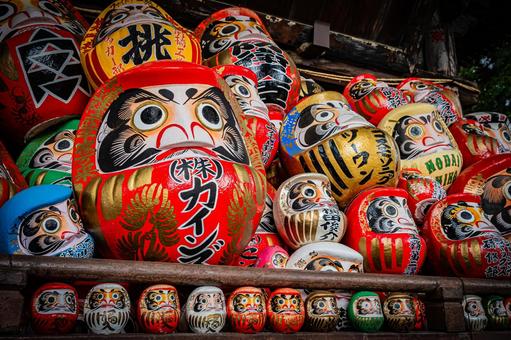 群馬県　少林山達磨寺 群馬,群馬県,達磨寺の写真素材