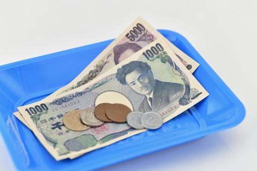 Change / change / cash tray / change receipt in the cash tray, JPG Change / change / cash tray / change receipt in the cash tray, tray, cash tray, coin tray, JPG