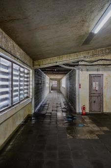 土合駅 土合駅 土合駅,モグラ駅,構内の写真素材