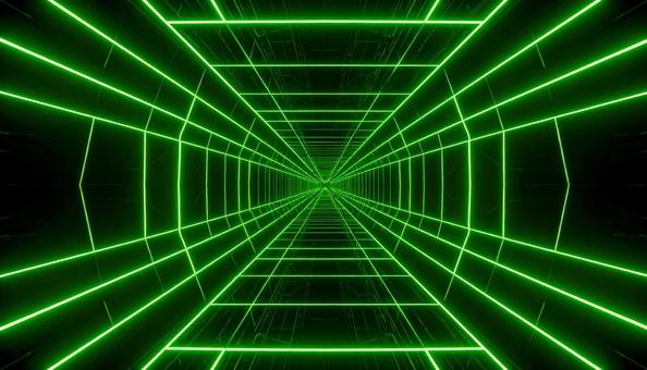 無限に続く光の回廊 無限に続く光の回廊の写真