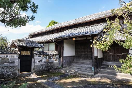 大村藩 中尾元締役旧宅 大村藩 中尾元締役旧宅 中尾家住宅,元締役,武家屋敷跡の写真素材
