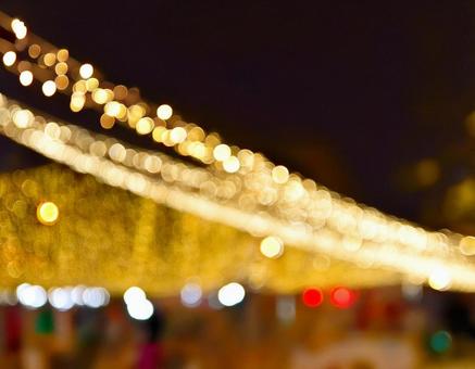 冬のクリスマスシーズンのイルミネーション 冬のクリスマスシーズンのイルミネーションの写真