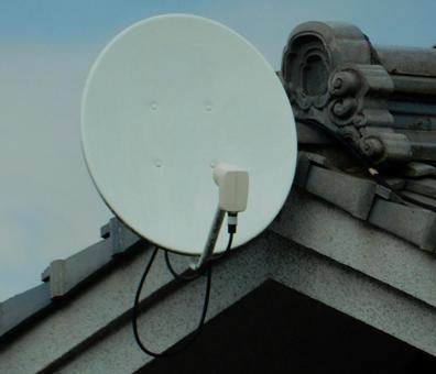 【風景写真】テレビ受信アンテナ 【風景写真】テレビ受信アンテナの写真