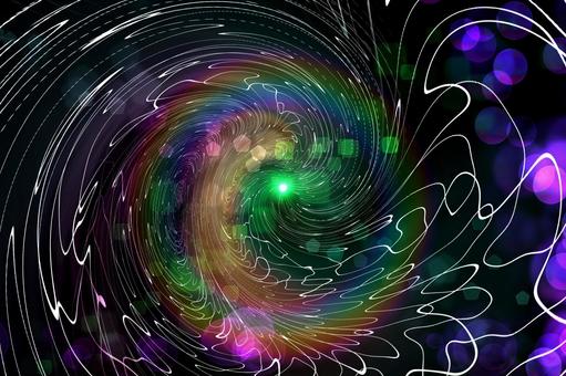 幻想的背景素材　宇宙の現象の写真