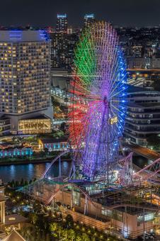 横浜みなとみらいの夜景 #2 横浜みなとみらいの夜景 #2の写真