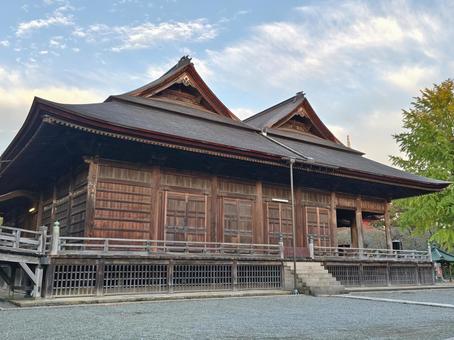 千葉県-法華経寺-祖師堂-側面 法華経寺,寺,正中山の写真素材