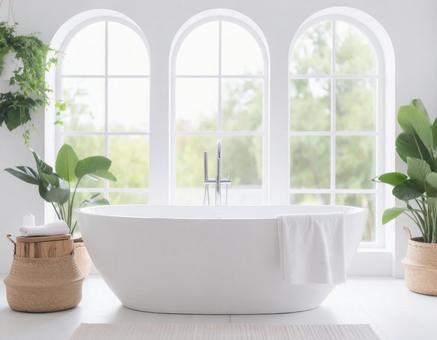 美しいバスルーム 美しいバスルームの写真