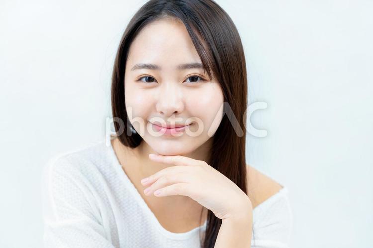 若い女性の美容イメージ 美容,ビューティー,女性の写真素材