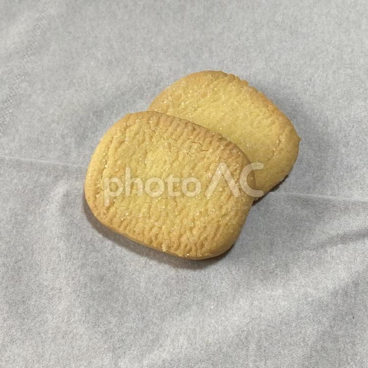 サクサク厚めのバタークッキー クッキー,バタークッキー,焼菓子の写真素材