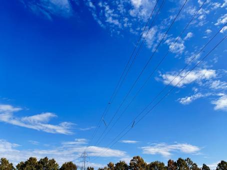 青空 空,青空,晴れの写真素材