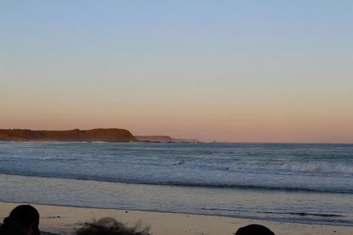 夕景 夕景の写真