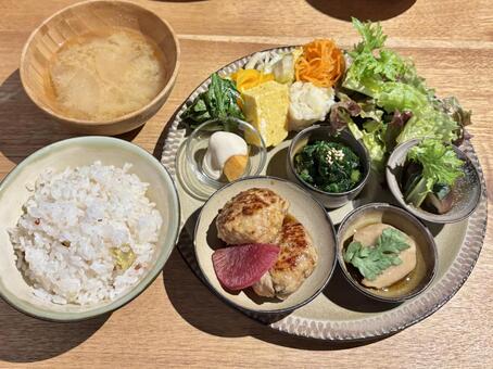 やさいたっぷりのカフェランチ カフェ,ランチ,カフェランチの写真素材