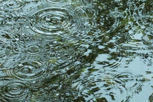 雨の波形3-自然の美 雨の波形3-自然の美の写真
