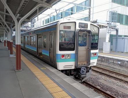 ＪＲ東日本　２１１系電車 鉄道,jr,jr東日本の写真素材