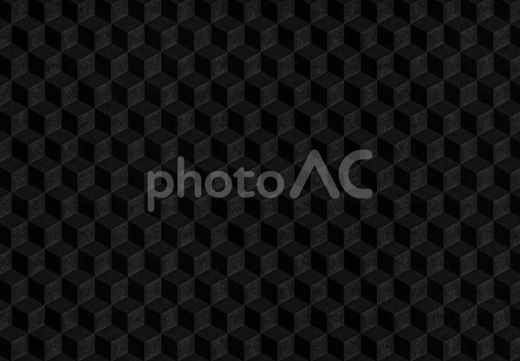 模様の入った黒色の和紙の背景 黒,黒色,ブラックの写真素材