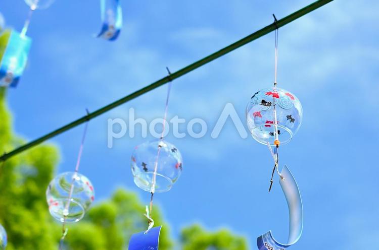風鈴祭り 風鈴,夏,風の写真素材