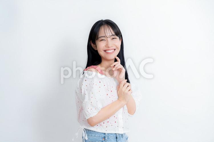 若い女性の美容イメージ 美容,ビューティー,女性の写真素材