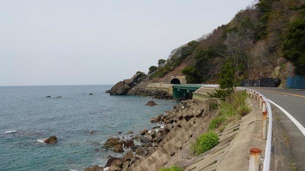 越前海岸です 越前海岸です 福井県,敦賀市,日本海の写真素材