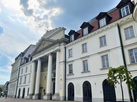 ワルシャワの街並み ワルシャワの街並み ワルシャワの街並み,warsaw,polandの写真素材