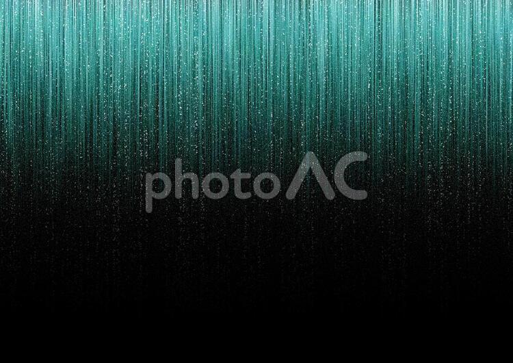 ラメのカーテン風　背景素材（グリーン）黒背景 ラメ,カーテン,グリーンの写真素材