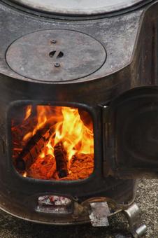 薪ストーブの写真