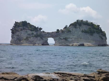 円月島 円月島 円月島,白浜町,和歌山の写真素材