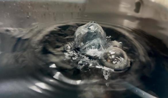 Photo, water, surface tension, bubble, 