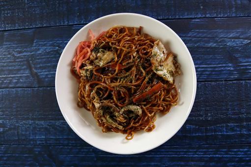 焼きそばの伝統的な一皿 焼きそばの伝統的な一皿 焼きそば,麺料理,日本食の写真素材