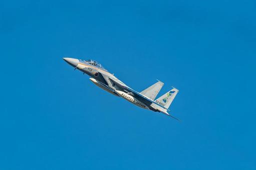 航空祭で機動飛行を披露するアグレッサー 航空祭で機動飛行を披露するアグレッサー 航空祭,航空ショー,航空自衛隊の写真素材
