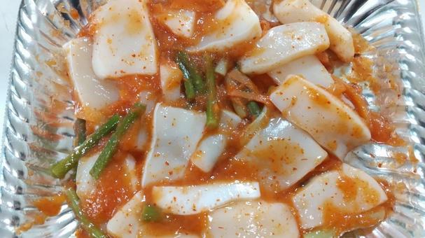 イカとニンニクの芽の味付けスタミナ焼き用 イカとニンニクの芽の味付けスタミナ焼き用 イカとニンニクの芽,スタミナ焼き用,味付けの写真素材