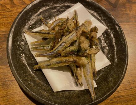 イワシ 唐揚げ 居酒屋メニュー イワシ 唐揚げ 居酒屋メニュー イワシ,うるめいわし,唐揚げの写真素材