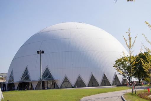 モリコロパーク 体育館 モリコロパーク 体育館 モリコロパーク,体育館,愛・地球博記念公園の写真素材