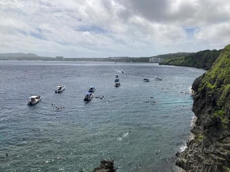 真栄田岬 真栄田岬 真栄田岬,岬,沖縄の写真素材