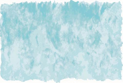 Light blue blue handwriting watercolor analogue decorative frame Light blue blue handwriting watercolor analogue decorative frame