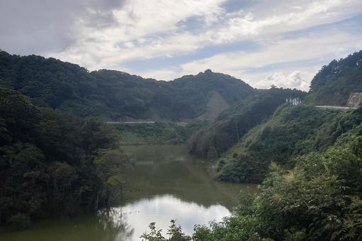 島根県-都治川 島根県-都治川 都治川,川,風景の写真素材