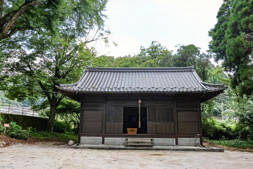 佐賀市富士町　白石神社 白石神社,杉山神社,杉山地区の写真素材