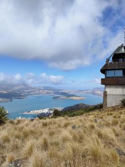 NZクライストチャーチゴンドラ 風景 NZクライストチャーチゴンドラ 風景 トレッキング,リトルトン,絶景の写真素材
