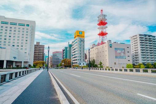 【新潟】新潟駅周辺の街並み 【新潟】新潟駅周辺の街並み 新潟,niigata,ビルの写真素材