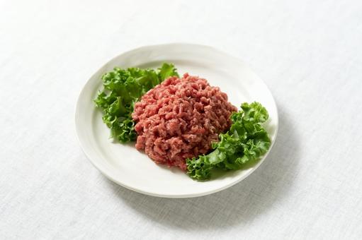 合い挽き肉 上から 合い挽き肉 上からの写真