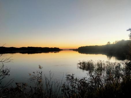 夕日 夕焼け,ロマンティック,自然の写真素材