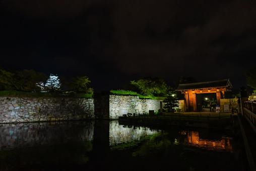 【兵庫】姫路城の風景 兵庫,姫路,姫路駅の写真素材