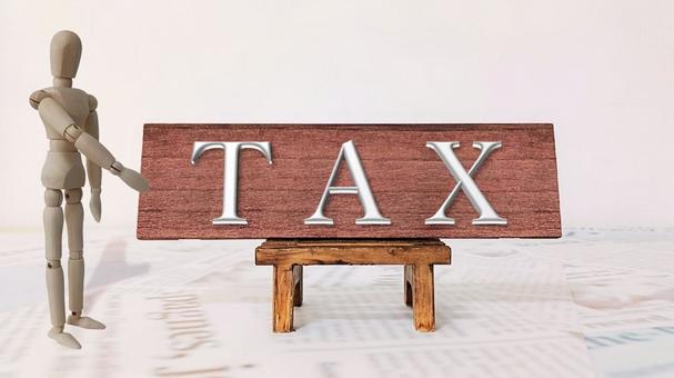 TAX tax,税金,国税の写真素材