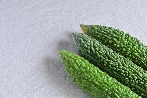 ゴーヤ ゴーヤ ゴーヤ,野菜,夏バテの写真素材