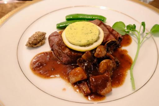 高級ステーキの写真