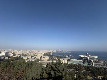 バクー（アゼルバイジャン） バクー,アゼルバイジャン,コーカサスの写真素材