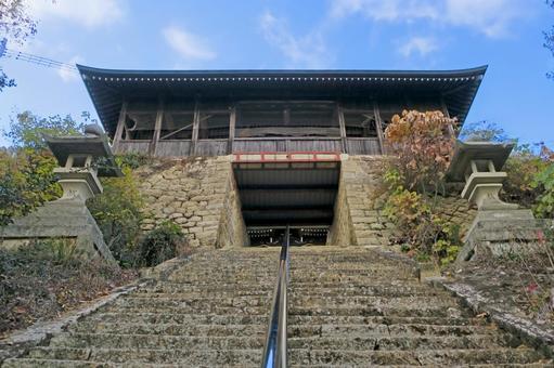兵庫・高砂市 生石神社 拝殿 兵庫・高砂市 生石神社 拝殿 生石神社,拝殿,参道の写真素材