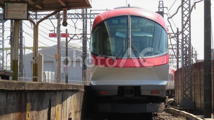 伊勢志摩ライナー　入換中　米野駅 伊勢志摩ライナー,近鉄,近畿日本鉄道の写真素材