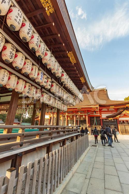 京都の街並み９（八坂神社） 祇園,京都,観光の写真素材