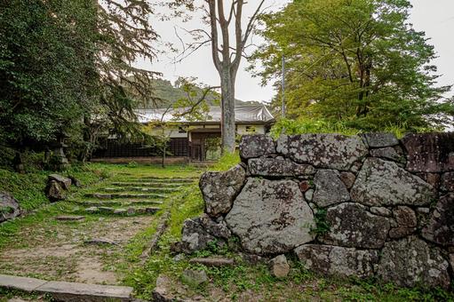 米子城 石垣 米子城 石垣 の写真