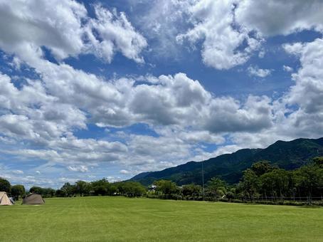 夏の山 夏の山の写真